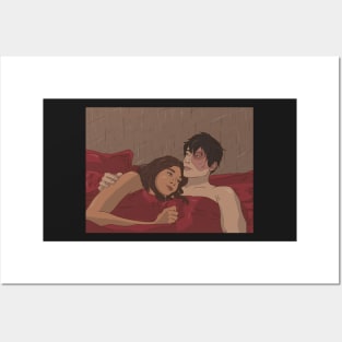 Zutara in bed Posters and Art